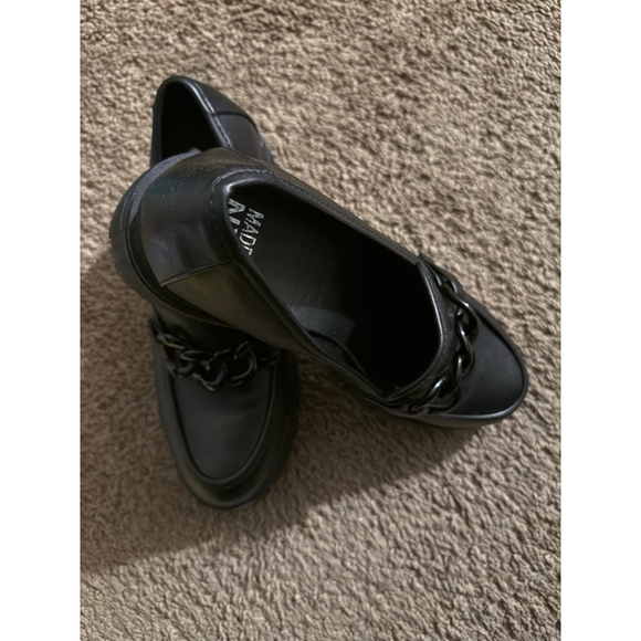 Women's Madden NYC Steve Madden Black Loafers - Picture 3 of 5